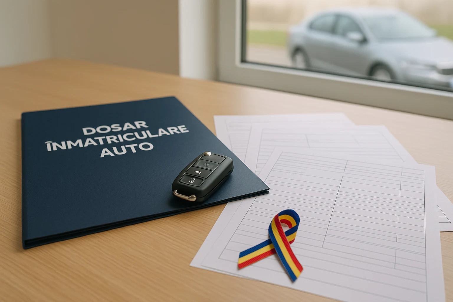 Dosar cu acte necesare pentru înmatricularea auto în 2026