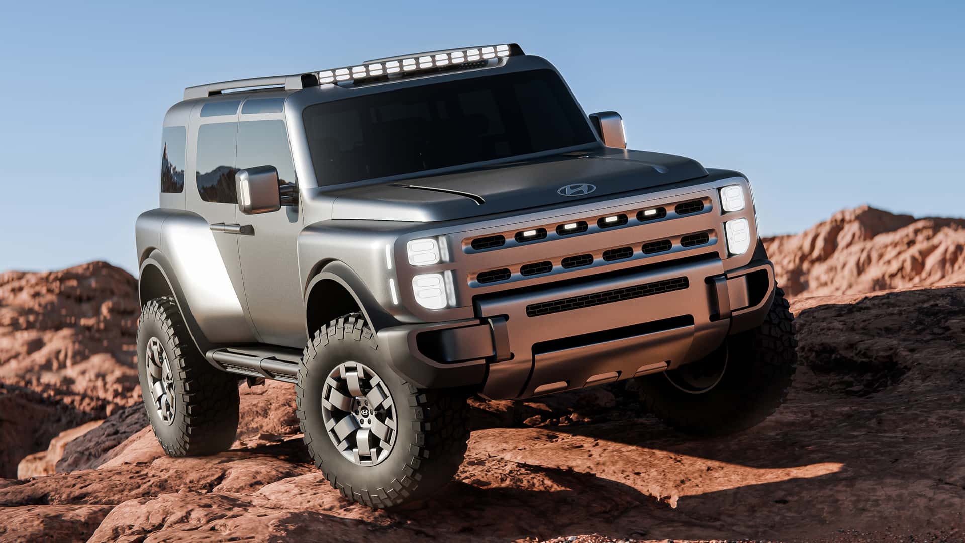 Hyundai Boulder Concept: primul SUV body-on-frame al mărcii