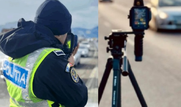 Șofer de 23 de ani, prins cu 173 km/h în localitate