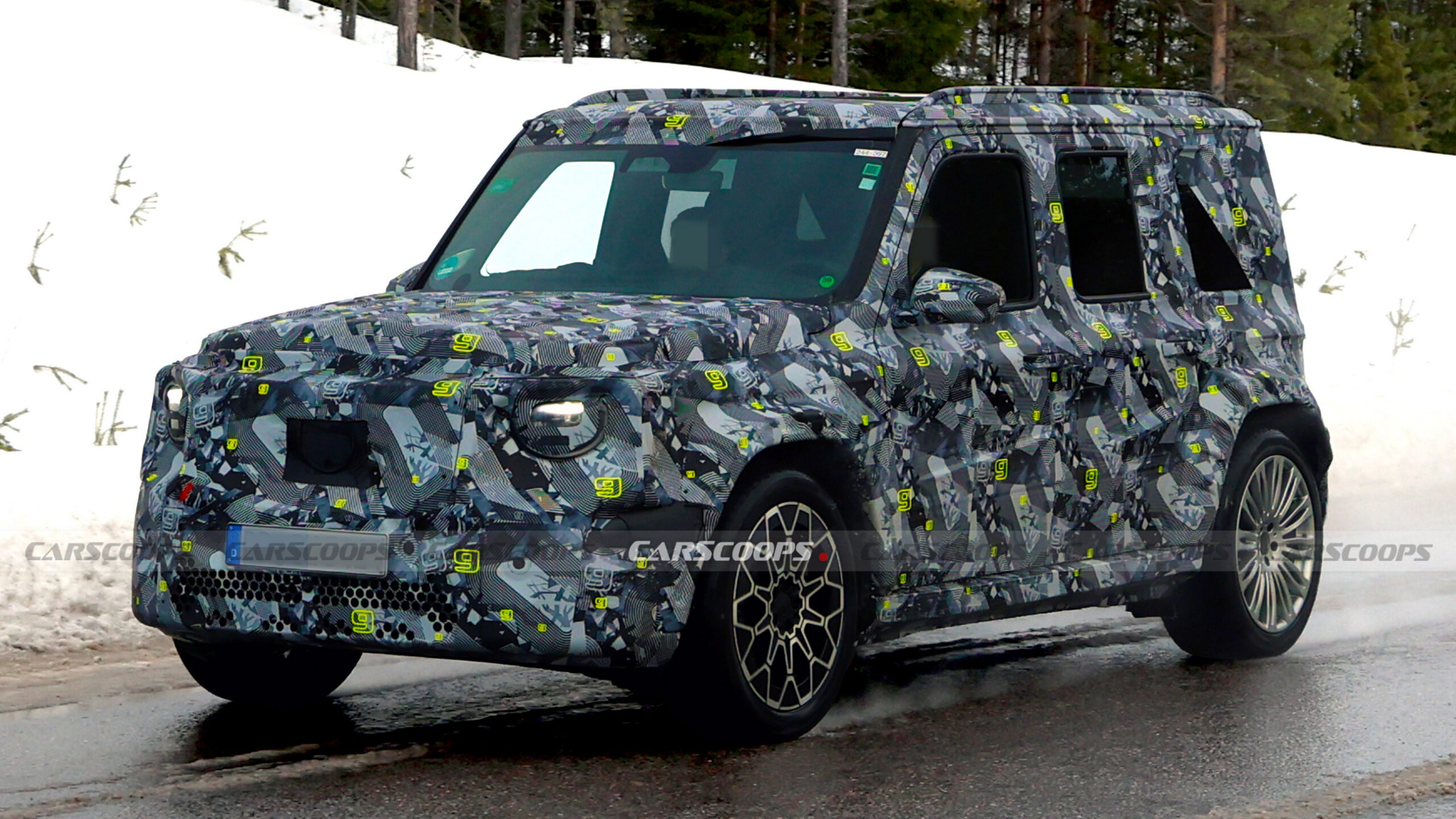 Mercedes G-Class mic: motor termic după presiunea dealerilor americani