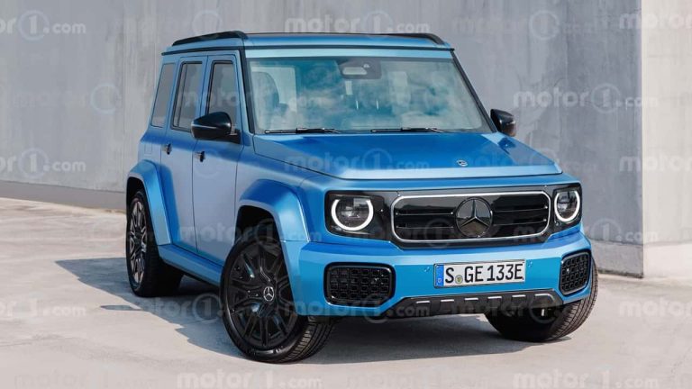 Mercedes-Benz Baby G-Class Rendering By Motor1