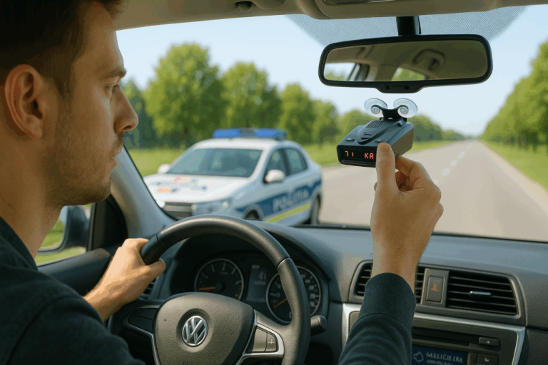 Trucuri legale pentru a evita un radar: funcționează?