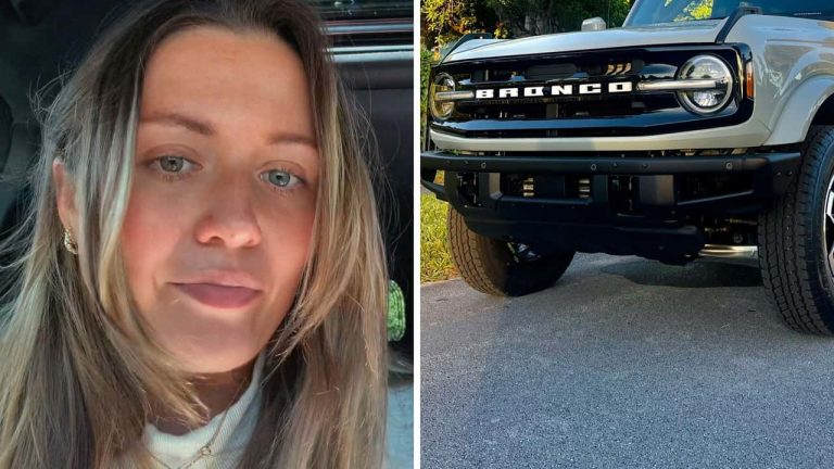 Woman Reverses Bronco Sport Into Driveway..jpg