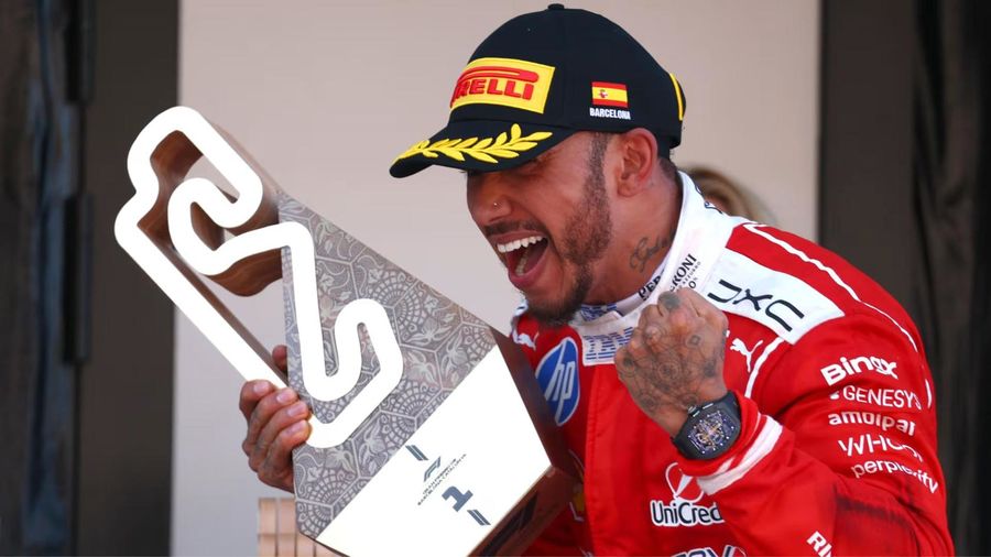 Hamilton, prima victorie cu Ferrari la Barcelona 2026