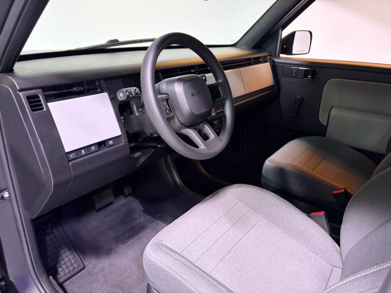The Slate truck base interior
