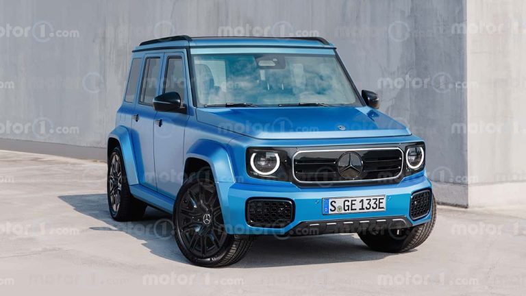 Mercedes G-Class (2027), the Motor1.com render