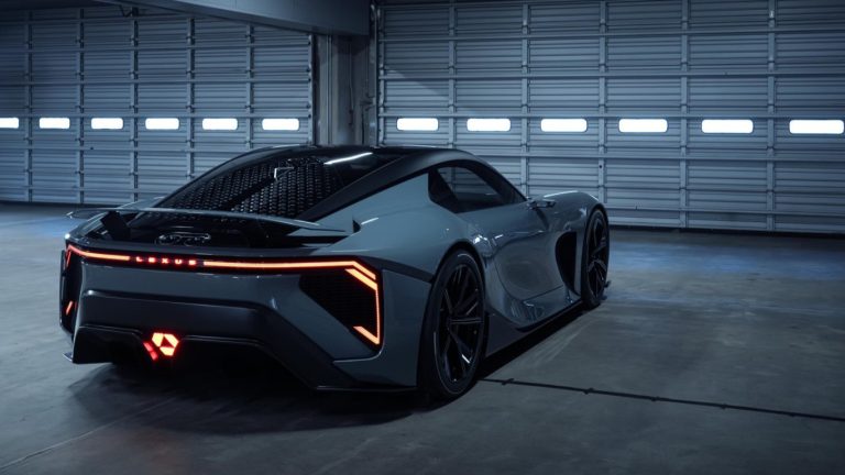 Noul Lexus LFA electric debutează la Goodwood 2026