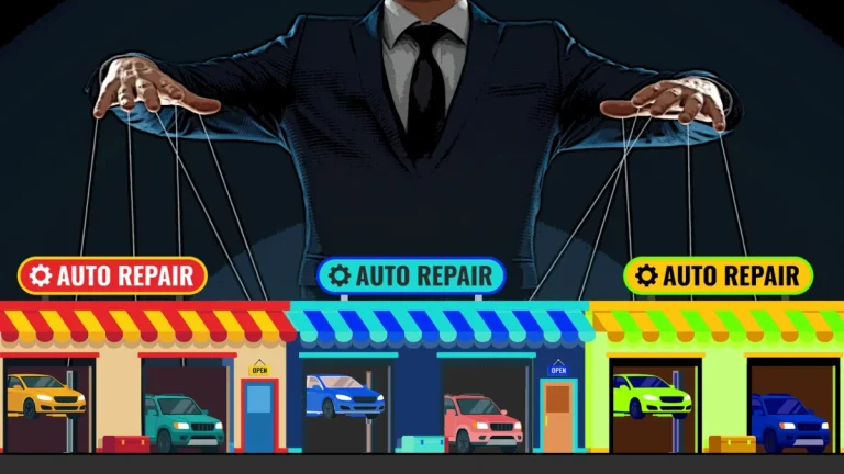 Șase giganți controlează aproape tot service-ul auto din America