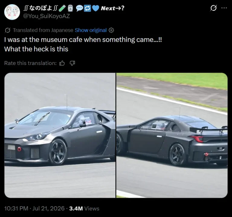 Toyota MR2 sau Celica? Prototipul cu motor central, surprins la Fuji