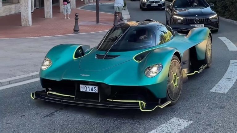 Aston Martin Valkyrie a lui Alonso, urlet V12 în tunelul din Monaco