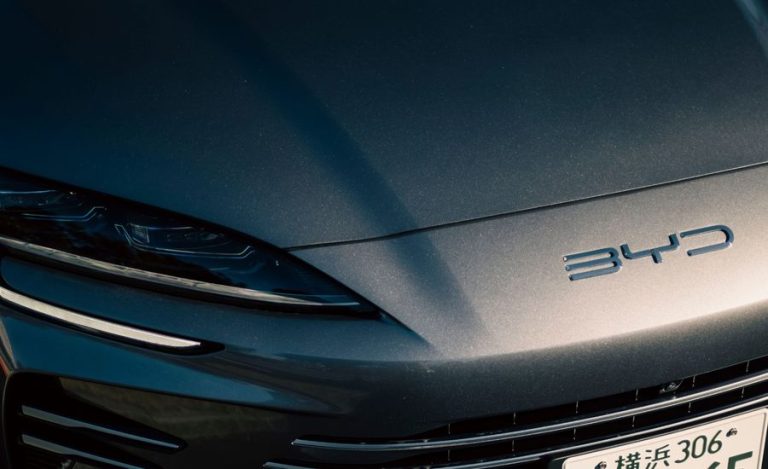BYD locul 5 în România în segmentul EV și PHEV, iulie 2026