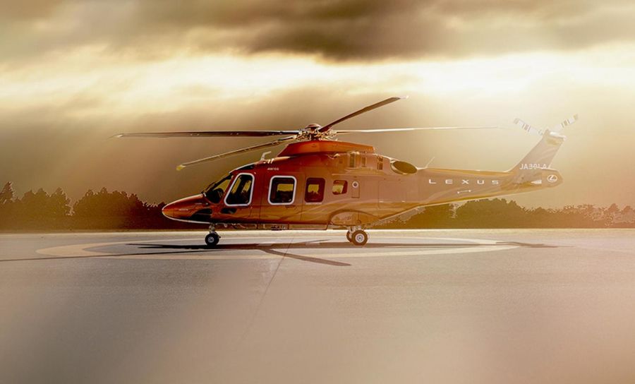 Lexus Flight: serviciu de transport cu elicopterul