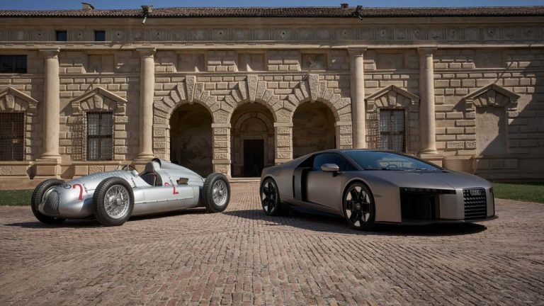 Audi Nuvolari presented as a national premiere in Mantua