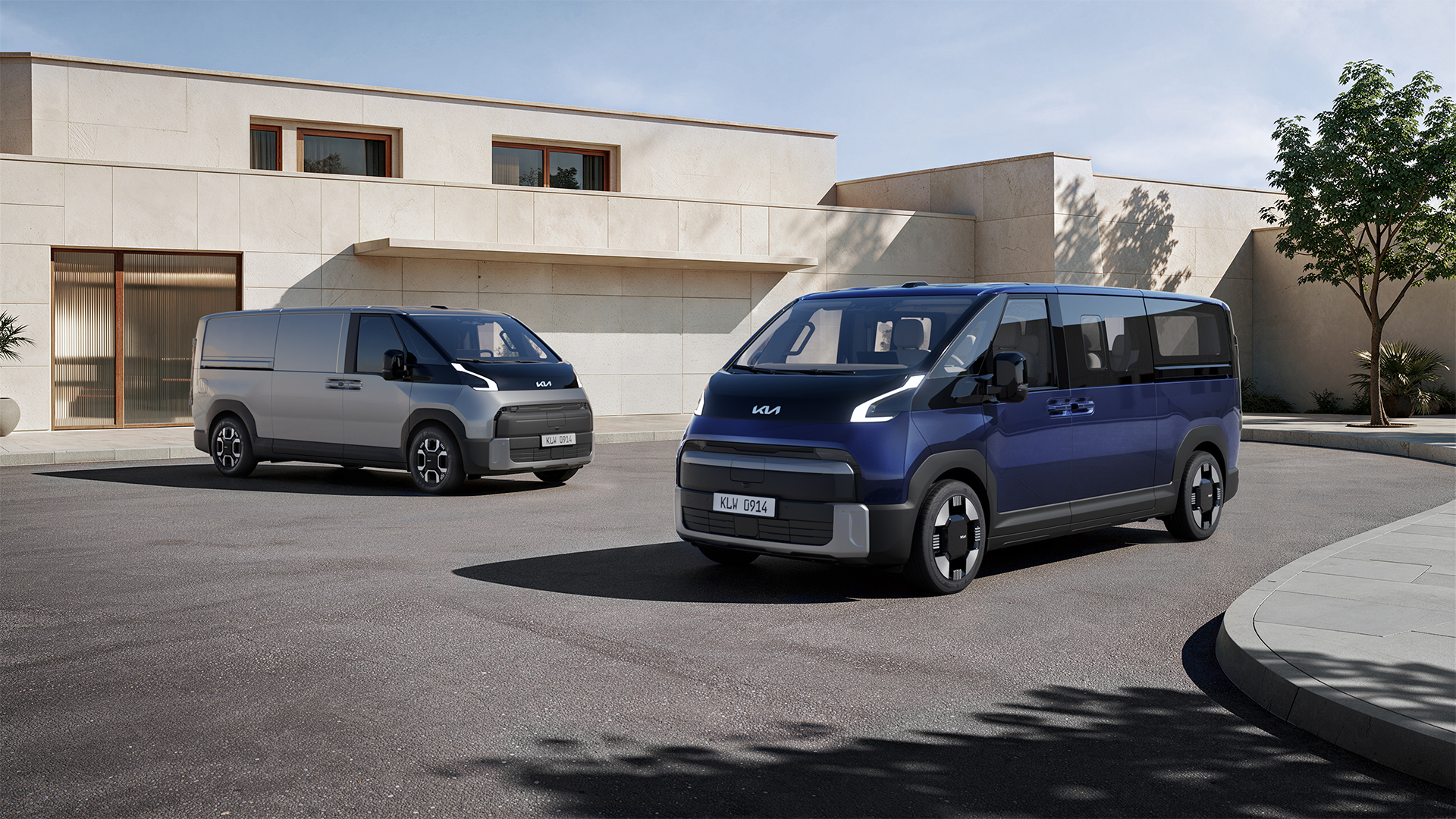 Kia PV7: al doilea model electric din gama de autoutilitare