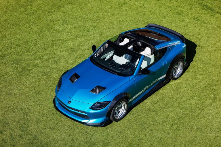 Aerial view of the Nissan Z Kaze Concept