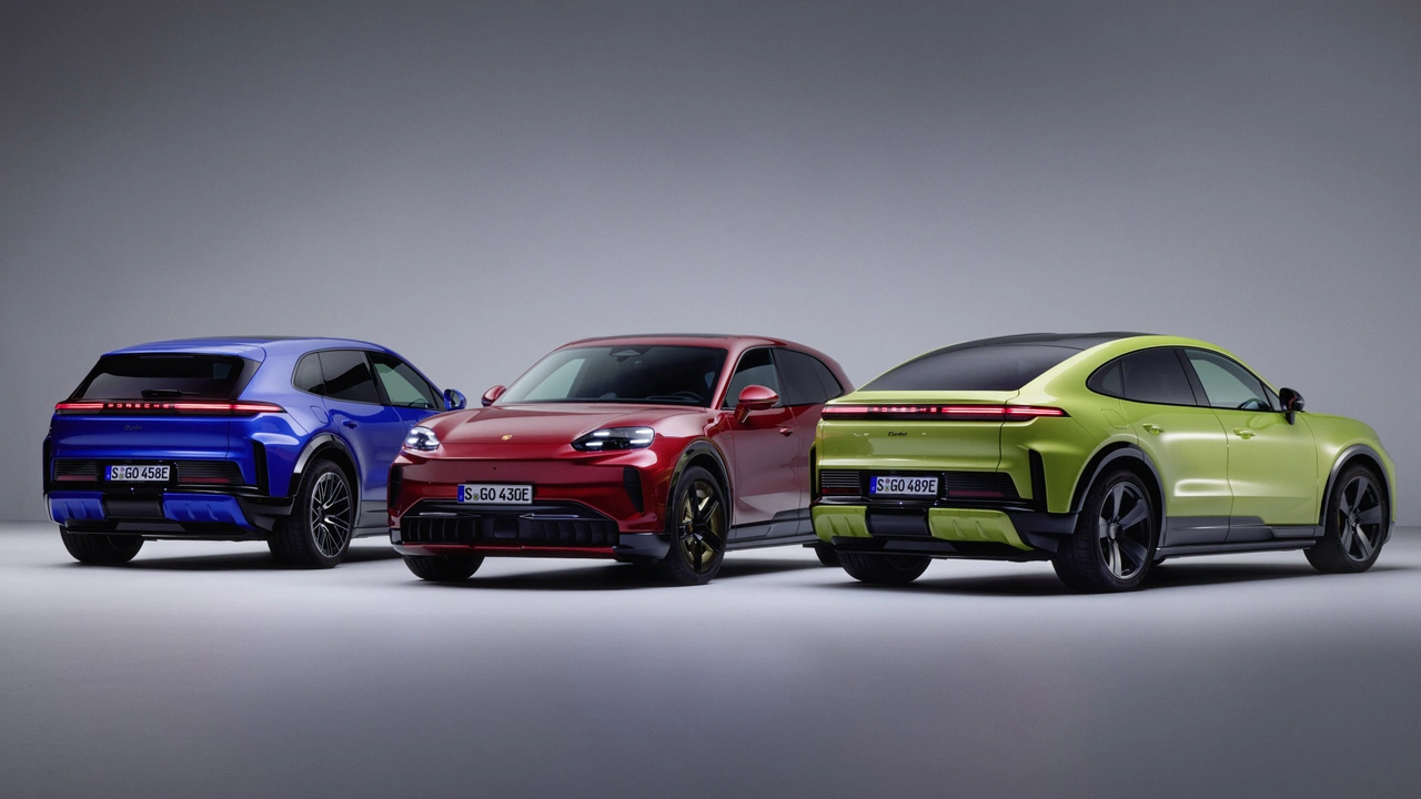 Porsche Cayenne Electric: încărcare wireless și uși electrice