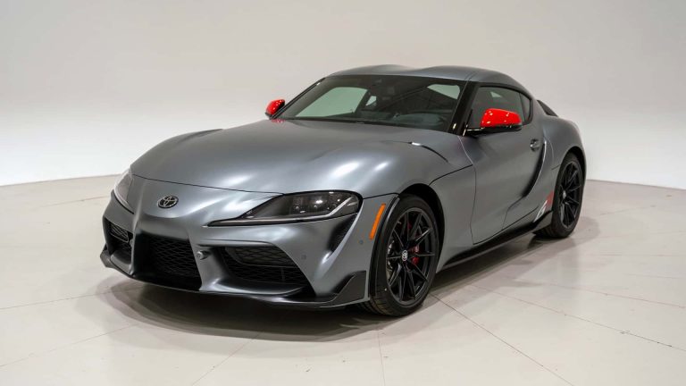 Ultimul Toyota GR Supra MkV, scos la licitație pentru caritate