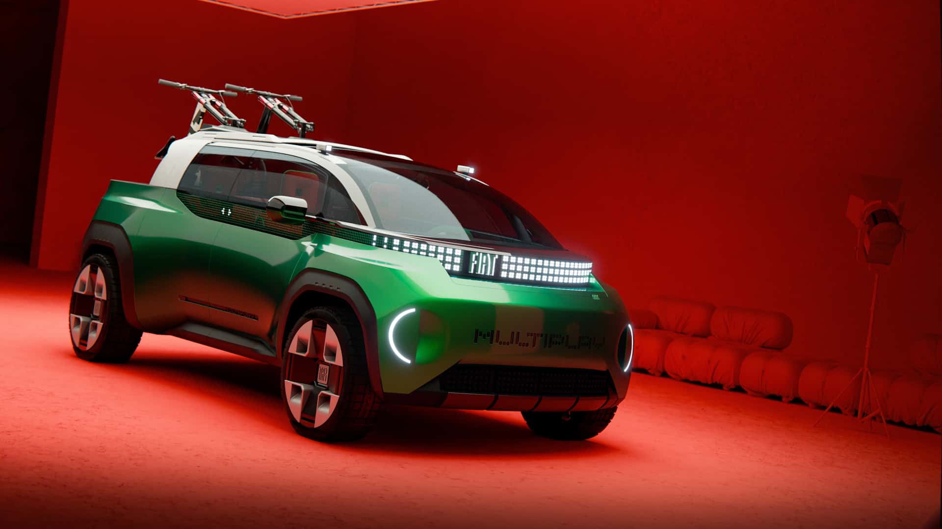 Fiat Multiplay: conceptul care îmbină minivanul, SUV-ul și pick-up-ul