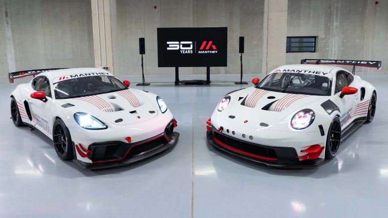 Manthey aniversează 30 de ani cu două bolide de curse Porsche