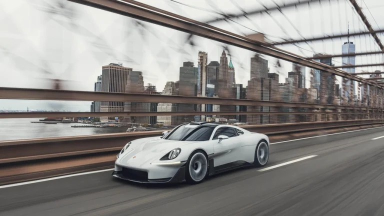 Porsche Mission S Concept, pe străzile New York-ului