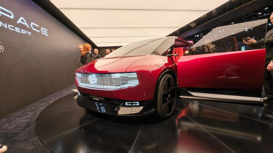Renault E-Space Concept: revenirea monovolumului electric