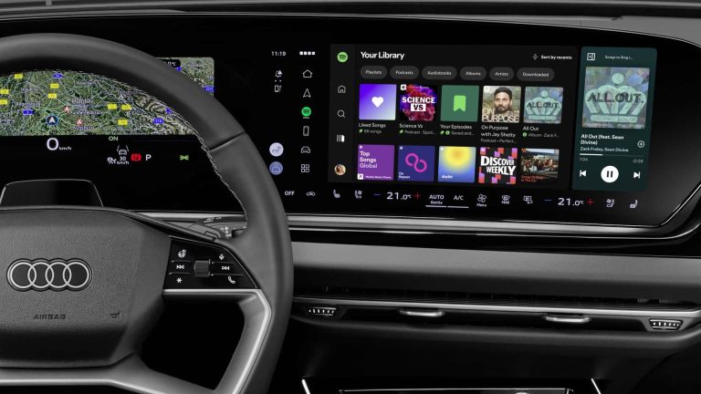 Spotify nativ în Audi: fără telefon, direct în sistemul auto