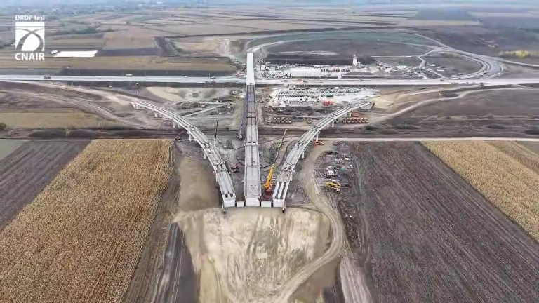 Suspendată construcția Lotului 3 din Autostrada Unirii